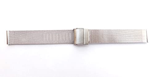 18mm Stech Stainless Steel Fine Mesh strap For Watch