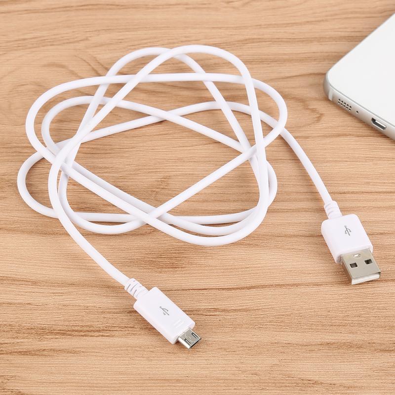 New White 1/1.5/3M Micro USB Cable Fast Data Syncing Adapter Charger for Android phones Sumsung HUAWEI HTC Xiaomi LG