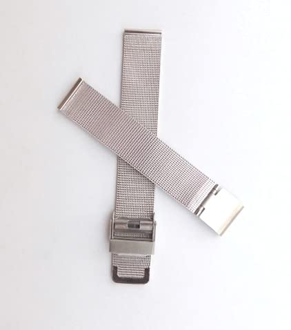 18mm Stech Stainless Steel Fine Mesh strap For Watch